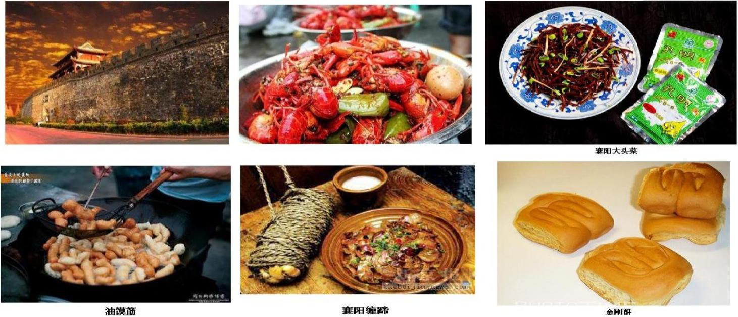 湖北古隆中、唐城、香水河、襄陽古城